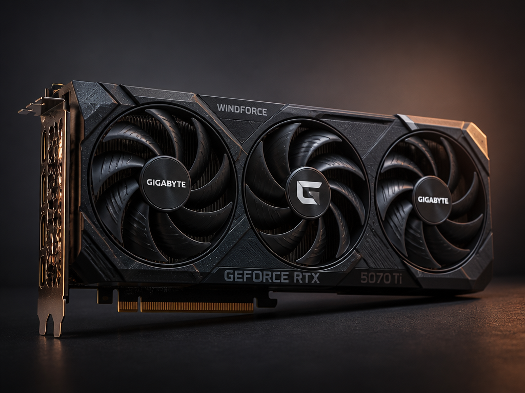 GIGABYTE GeForce RTX 5070 Ti WINDFORCE OC 16GB